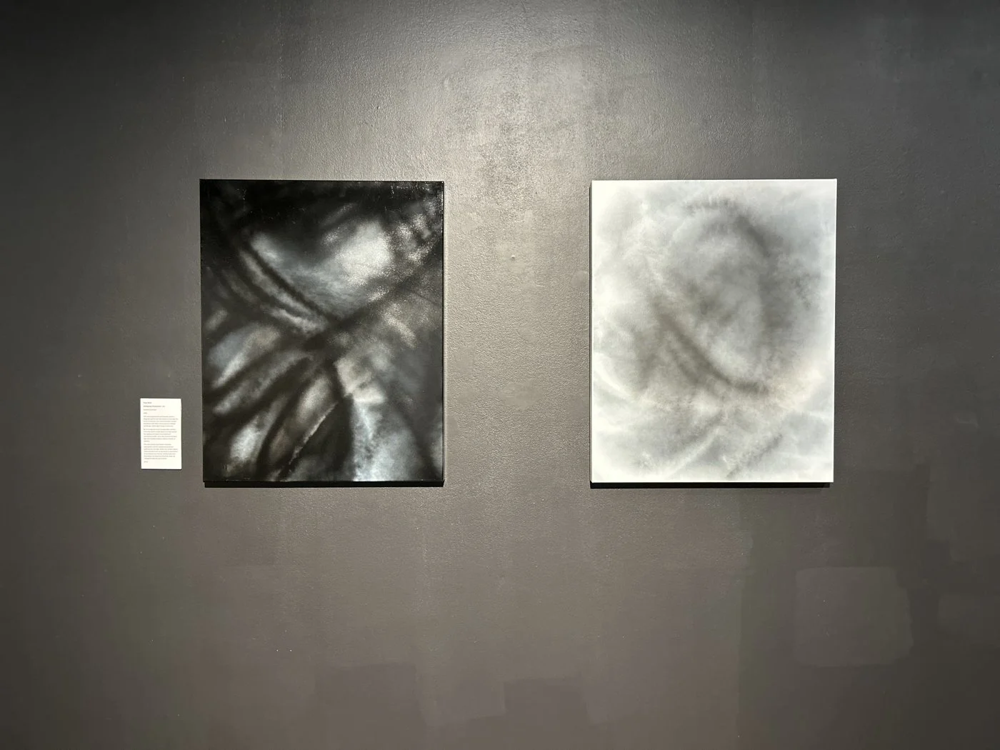 Black wall 5, Tracy Boyd, as it stands in Tank 4